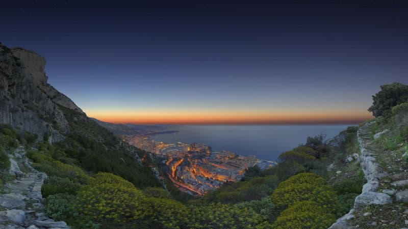Monaco City Viewpoint Wallpaper