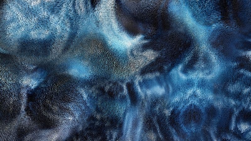 Blue Particles Swarm Wallpaper