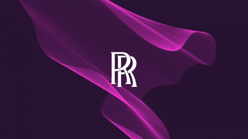 Rolls-Royce Purple background Wallpaper