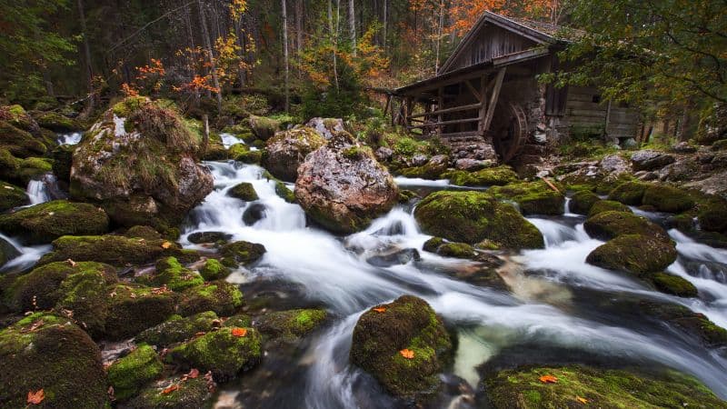 Gollinger Mill Austria Wallpaper
