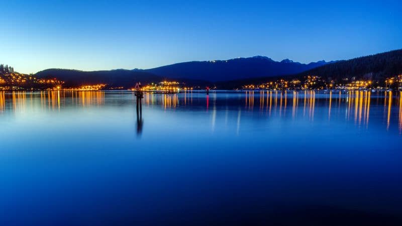 Burrard Inlet Fjord Wallpaper