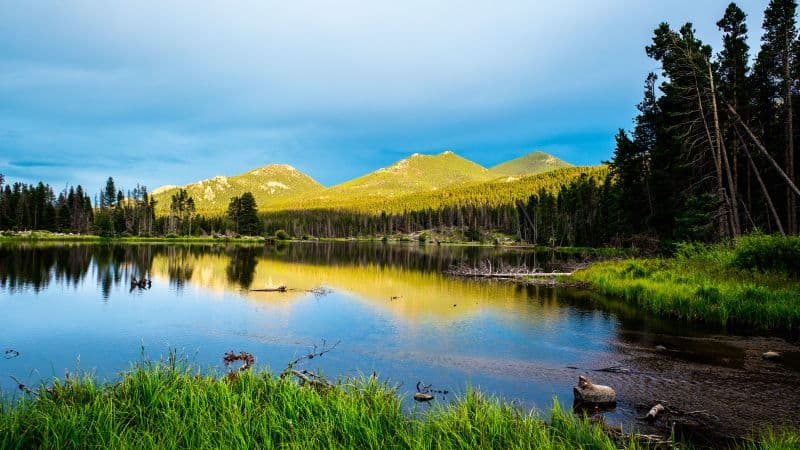 Sprague Lake Rocky Mountain National Park Wallpaper