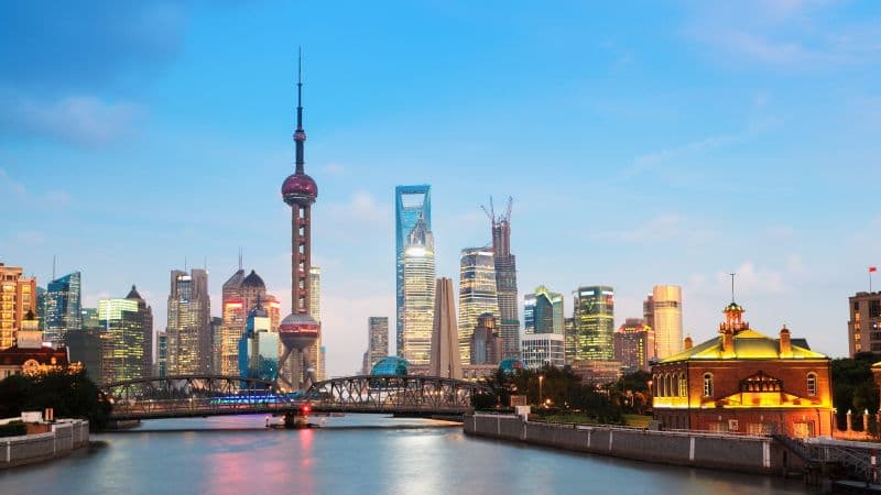 Waibaidu Bridge Oriental Pearl Tower Wallpaper