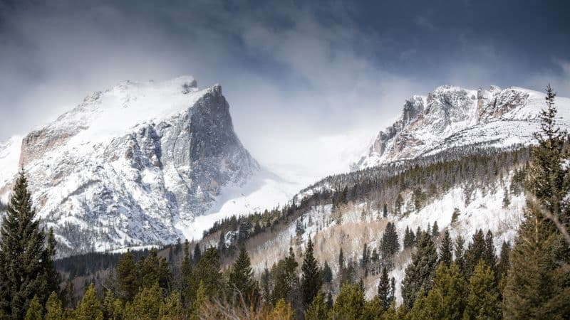 Hallett Peak Rocky Mountains Wallpaper