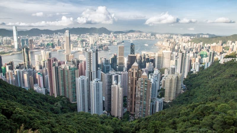 Hong Kong City Victoria Peak Wallpaper