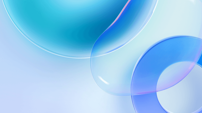 Pastel blue Aesthetic Wallpaper