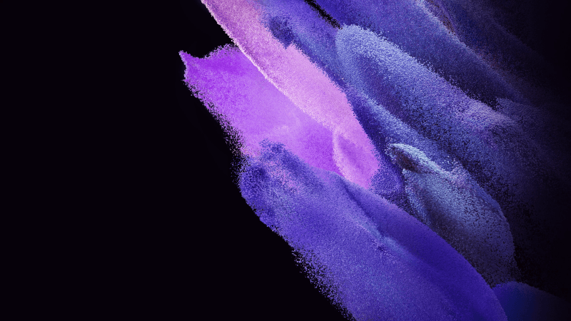 Samsung Galaxy S21 Purple Wallpaper
