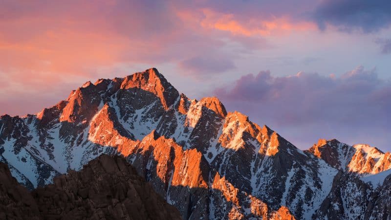 macOS Sierra Mountain Wallpaper