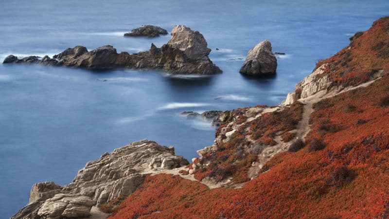 Coastline Seashore Wallpaper