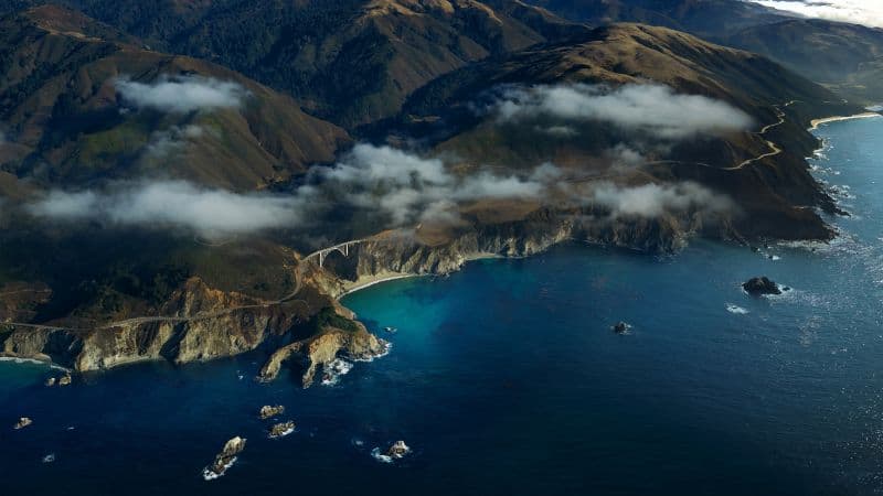 Coastline macOS Big Sur Wallpaper