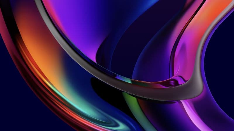 Iridescence macOS Big Sur Wallpaper