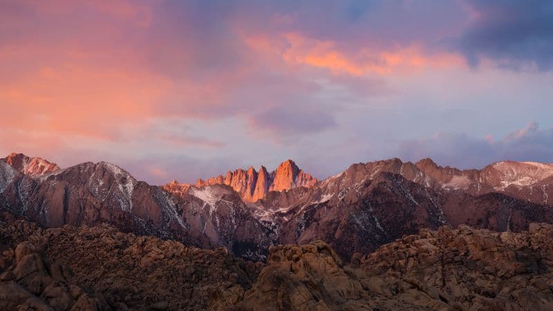 macOS Sierra Sierra Nevada Wallpaper