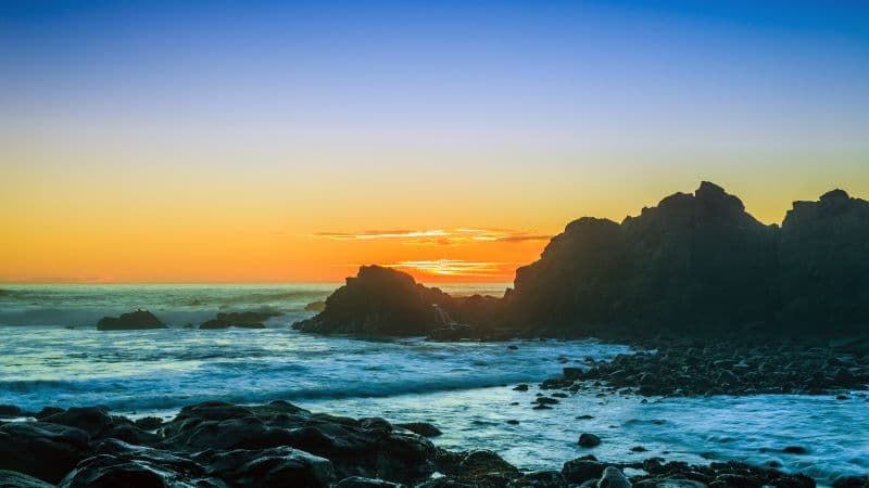 Cape Arago Sunset Wallpaper