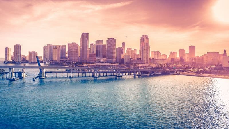 Miami Downtown Florida Wallpaper