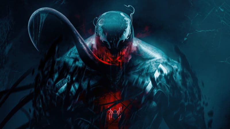 Venom Spider-Man Wallpaper