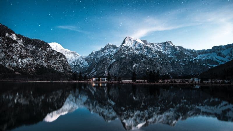 Almsee Lake Alm Wallpaper