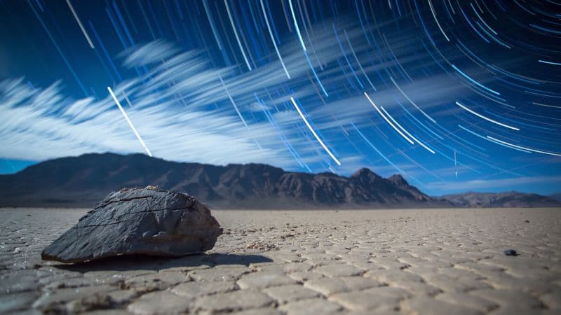 Racetrack Playa Sliding Rocks Wallpaper