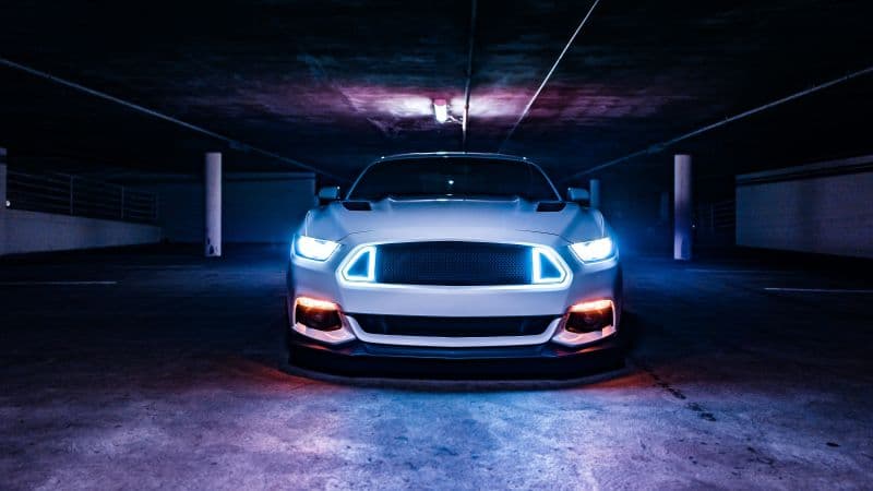 2016 Ford Mustang GT White cars Wallpaper