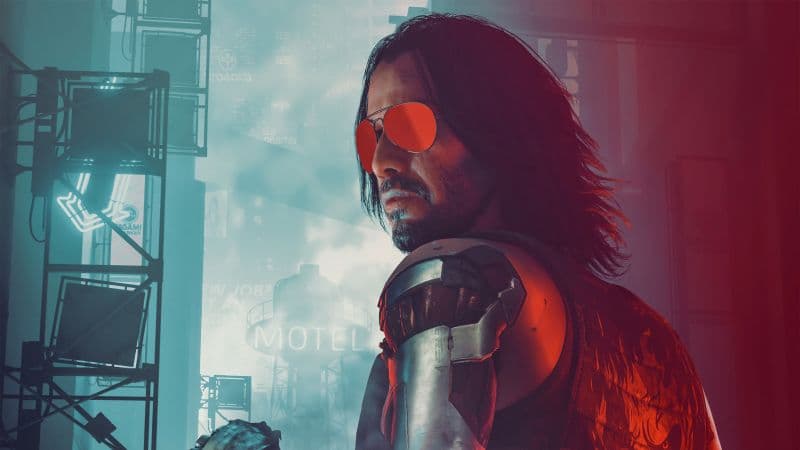 Keanu Reeves Johnny Silverhand Wallpaper