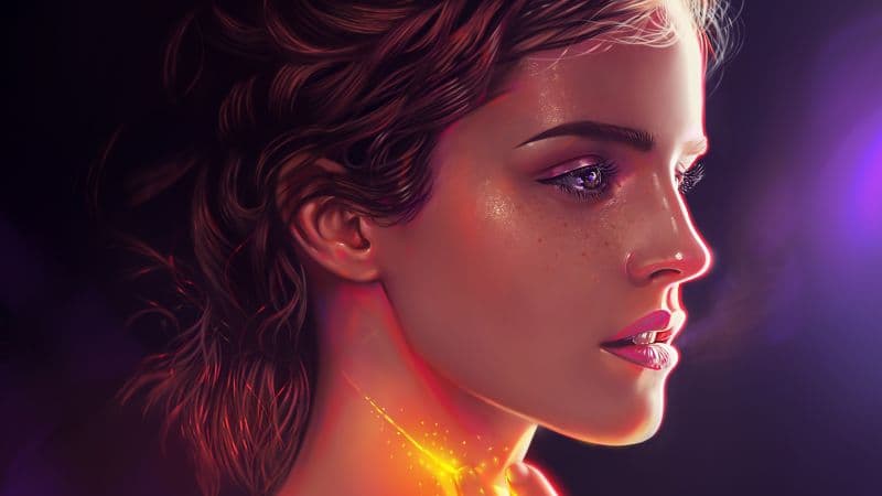Emma Watson Aesthetic Wallpaper