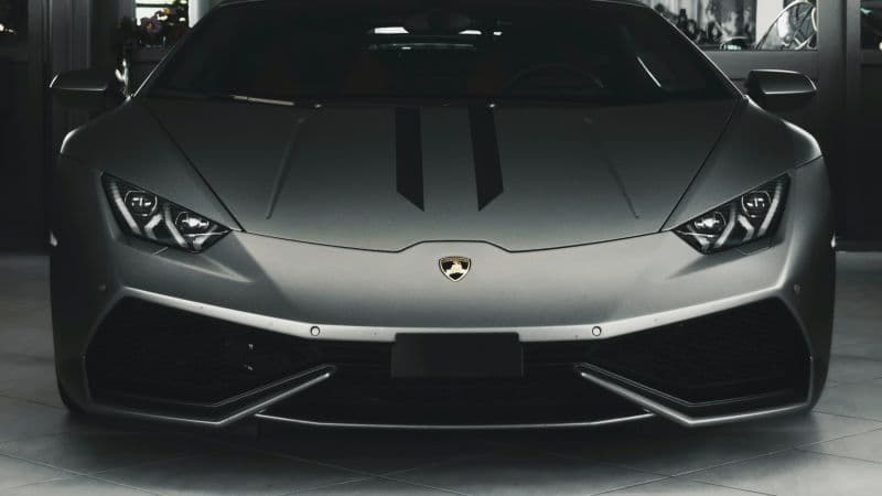 Lamborghini Huracan Monochrome Wallpaper