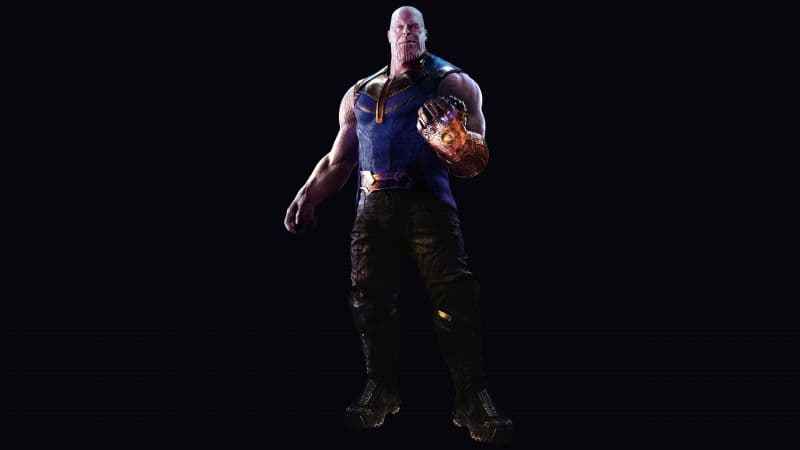 Thanos with Infinity Gauntlet in Avengers: Infinity War Wallpaper