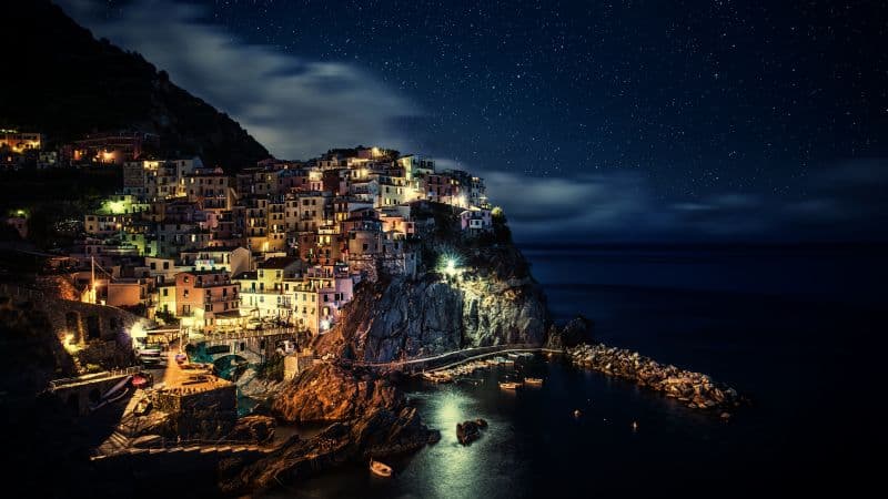 Manarola Town Wallpaper