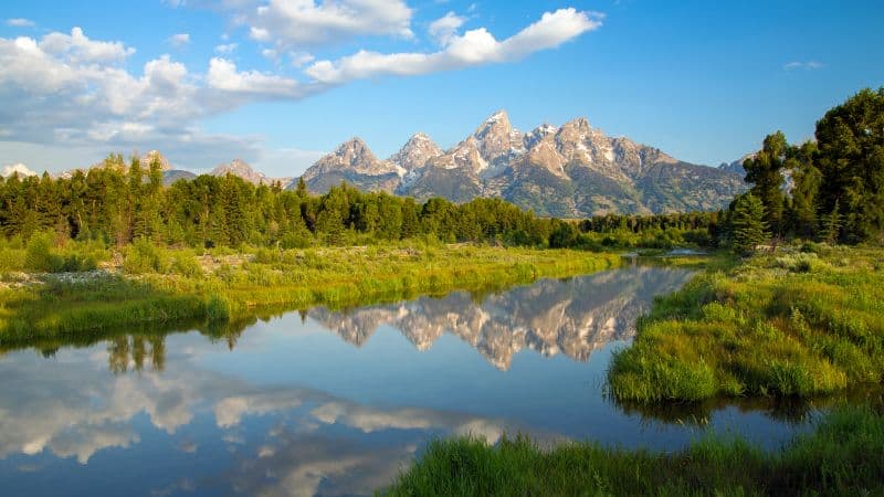 Teton Range Rocky Mountains Wallpaper