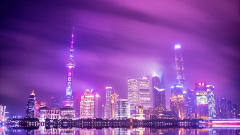 Oriental Pearl Tower Shanghai Tower Wallpaper