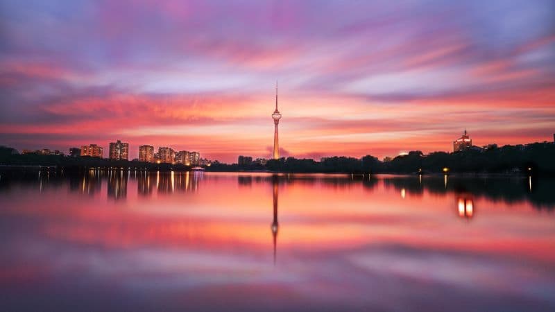China Central TV Tower Beijing Wallpaper
