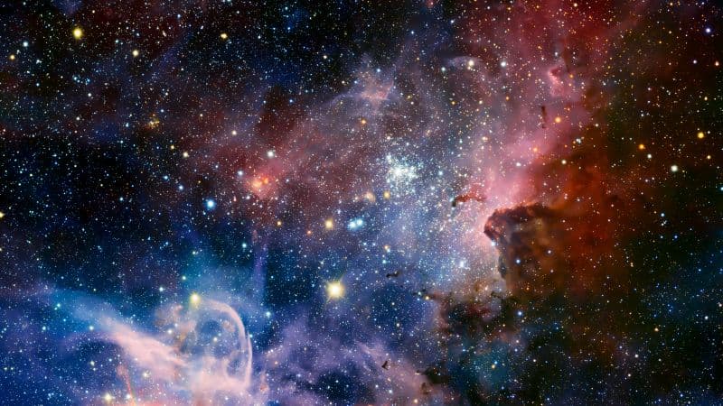 Carina Nebula Star formation Wallpaper