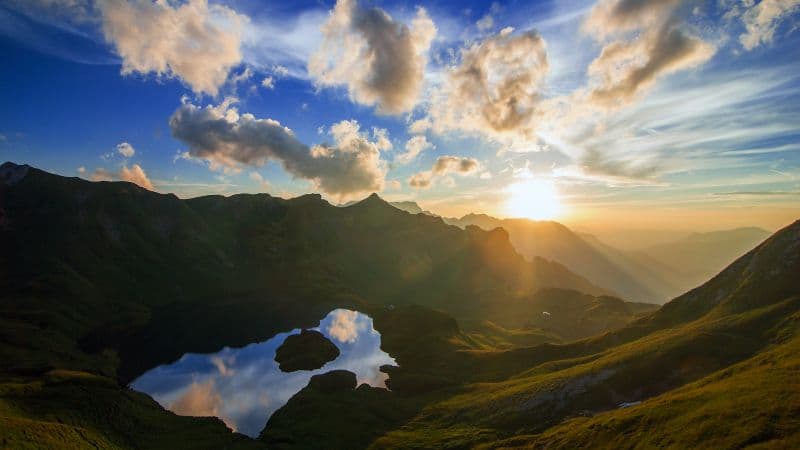 Schrecksee Lake Germany Wallpaper