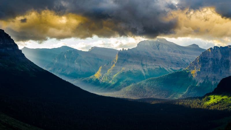Logan Pass Glacier National Park Wallpaper