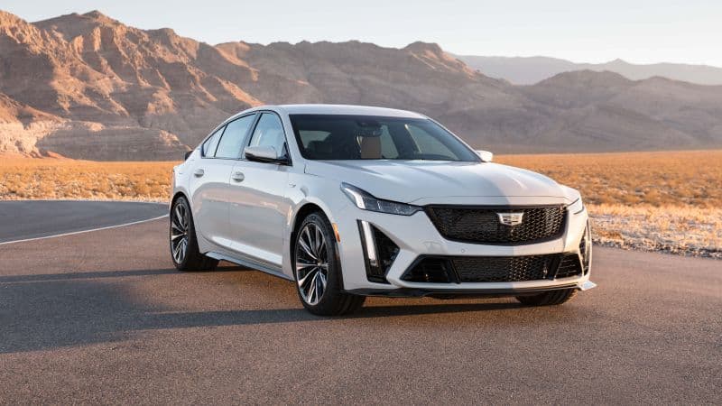 Cadillac CT5-V Blackwing 8K Wallpaper