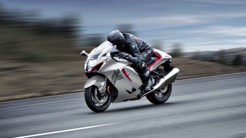 Biker Racing Suzuki Hayabusa 2022 Wallpaper