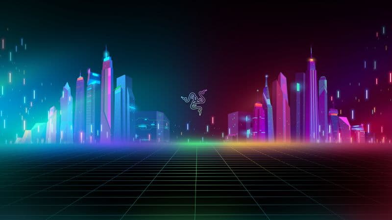 Razer Cyber city Wallpaper