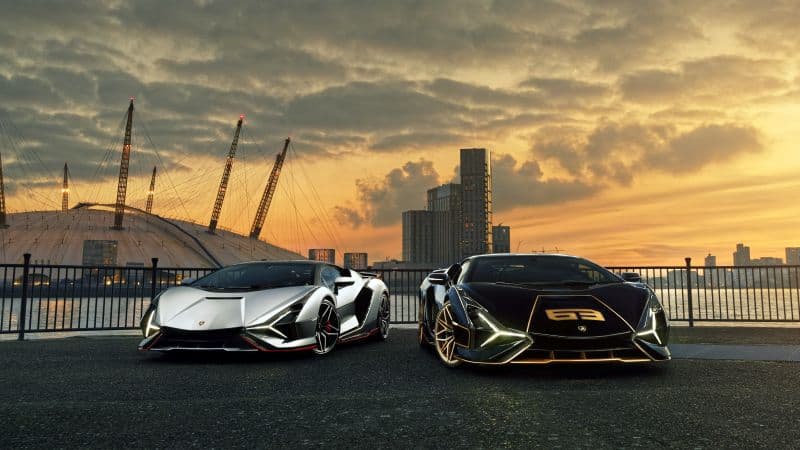 Lamborghini Sián FKP 37 Exotic car Wallpaper