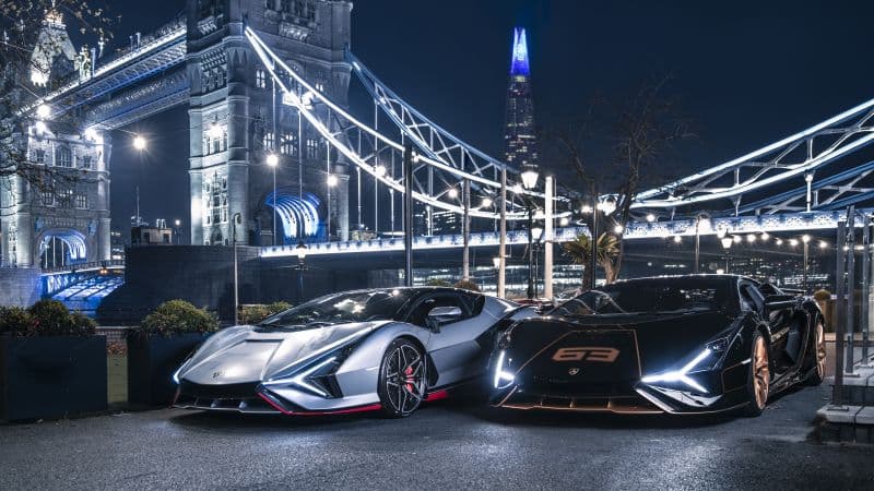 Lamborghini Sián FKP 37 London Bridge Wallpaper