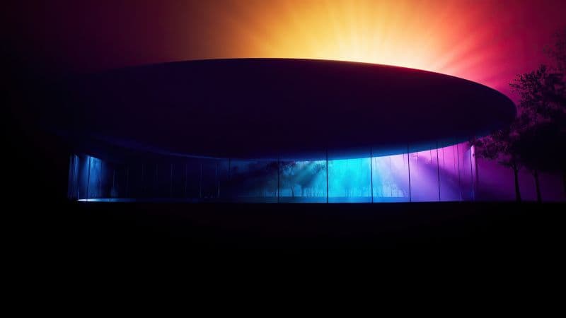 Steve Jobs Theater Apple Park Wallpaper