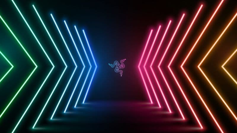 Razer Neon Lights Wallpaper