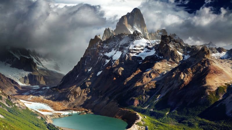 Fitz Roy Mountain Peak Wallpaper