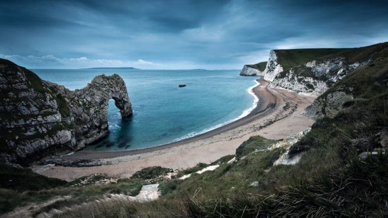 Durdle Door Rock formation Wallpaper