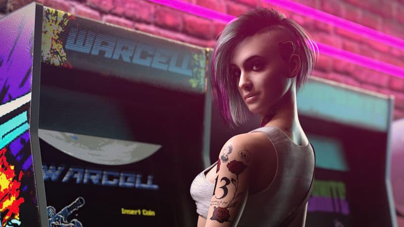 Judy Alvarez Cyberpunk girl Wallpaper