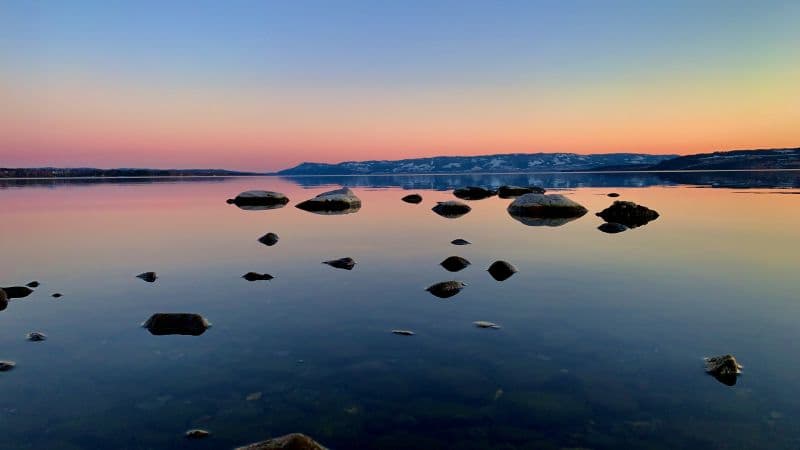 Mjøsa Lake Norway Wallpaper