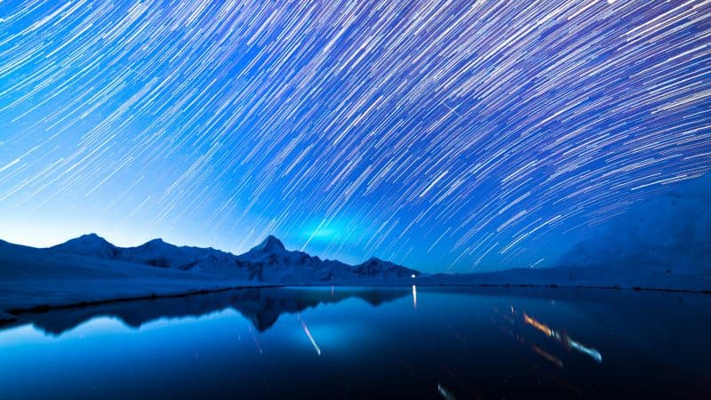 Star Trails Astronomy Wallpaper