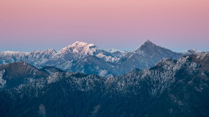 Nanhu Mountain Taiwan Wallpaper