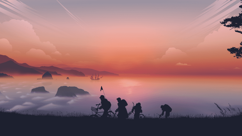 Goonies Evening Wallpaper