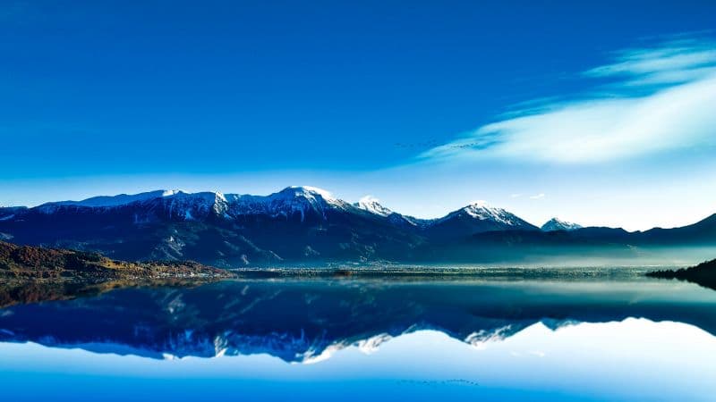 Glacier mountains Lake Wallpaper