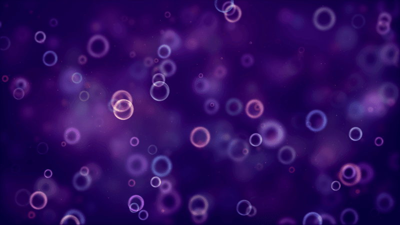 Bubbles Bokeh Wallpaper
