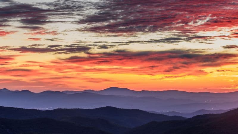 Blue Ridge Parkway Blue Ridge Mountains Wallpaper